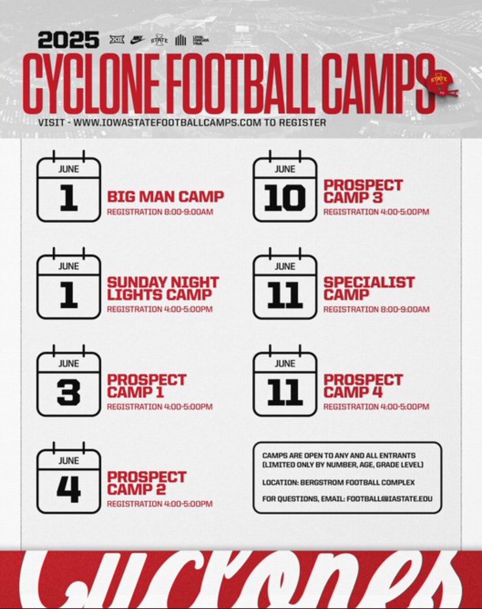 Josiah Robinson (@_josiahrobinson) on Twitter photo Check for me at the 6/3 <a href="/CycloneFB/">Iowa State Football</a> camp showcasing my skills as an athlete.
<a href="/Coach_Broom/">Deon Broomfield</a> <a href="/PoteatCoach/">Coach Hank Poteat</a> <a href="/CoachJakeLandry/">Jake Landry</a> <a href="/TrentSlattenow/">Trent Slattenow</a>
<a href="/LSNorthFootball/">Lee's Summit North Football</a> <a href="/Elcoach_rogers/">Jason Rogers</a> <a href="/PrepRedzoneMO/">Prep Redzone Missouri</a> Check for me at the 6/3 <a href="/CycloneFB/">Iowa State Football</a> camp showcasing my skills as an athlete.
<a href="/Coach_Broom/">Deon Broomfield</a> <a href="/PoteatCoach/">Coach Hank Poteat</a> <a href="/CoachJakeLandry/">Jake Landry</a> <a href="/TrentSlattenow/">Trent Slattenow</a>
<a href="/LSNorthFootball/">Lee's Summit North Football</a> <a href="/Elcoach_rogers/">Jason Rogers</a> <a href="/PrepRedzoneMO/">Prep Redzone Missouri</a>