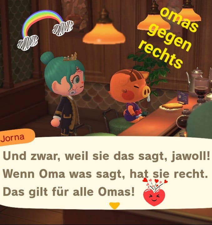 Fragfudda 📯 (@fr4gfu44a) on Twitter photo <a href="/OmasGegRechtsLE/">Omas* Gegen Rechts Leipzig 🌈🦄🏳️🌈</a> <a href="/KolnOmas/">Omas Gegen Rechts Köln</a> <a href="/GegenOmas/">OMA GEGEN RECHTS</a> <a href="/OgRD_Buendnis/">🔴🔴🔴OMAS GEGEN RECHTS D-Bündnis</a>
Ein kleiner Gruß aus der Gaming Szene an alle Omas gegen Rechts 🖤❤️🖤
Bitte teilen weil ich nicht alle Omas hier markieren kann. Danke. <a href="/OmasGegRechtsLE/">Omas* Gegen Rechts Leipzig 🌈🦄🏳️🌈</a> <a href="/KolnOmas/">Omas Gegen Rechts Köln</a> <a href="/GegenOmas/">OMA GEGEN RECHTS</a> <a href="/OgRD_Buendnis/">🔴🔴🔴OMAS GEGEN RECHTS D-Bündnis</a>
Ein kleiner Gruß aus der Gaming Szene an alle Omas gegen Rechts 🖤❤️🖤
Bitte teilen weil ich nicht alle Omas hier markieren kann. Danke.