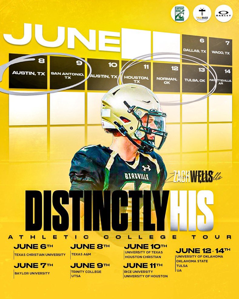 Zach Wells (@thezachwells) on Twitter photo Grateful to be a part of this. ๐๐
<a href="/DistinctlyHis_/">DistinctlyHIS</a> <a href="/TrueBuzzFB/">True Buzz Athletics</a> <a href="/Lee_j4/">Lee Jackson </a> <a href="/kendalbriles/">Kendal Briles</a> <a href="/CallieCam_/">CallieCam</a> <a href="/CK_KleinCollin/">Collin Klein</a> <a href="/JerhemeUrban83/">Jerheme Urban</a> <a href="/Coach_DrP/">Pavit Patel</a> <a href="/coacherrinjoe/">Errin Joe</a> <a href="/jmjonesUT/">JM Jones</a> <a href="/HCUCoachBachtel/">Coach Jason Bachtel</a> <a href="/porter_abell8/">Porter Abell</a> <a href="/CoachShawnBell/">Shawn Bell</a> <a href="/arbuckle_ben/">Ben Arbuckle</a> <a href="/kjfbcoach/">Kevin Johns</a> <a href="/CoachBRobbins/">Brad Robbins</a> <a href="/FishbackMiles/">Coach Miles Fishback</a> Grateful to be a part of this. ๐๐
<a href="/DistinctlyHis_/">DistinctlyHIS</a> <a href="/TrueBuzzFB/">True Buzz Athletics</a> <a href="/Lee_j4/">Lee Jackson </a> <a href="/kendalbriles/">Kendal Briles</a> <a href="/CallieCam_/">CallieCam</a> <a href="/CK_KleinCollin/">Collin Klein</a> <a href="/JerhemeUrban83/">Jerheme Urban</a> <a href="/Coach_DrP/">Pavit Patel</a> <a href="/coacherrinjoe/">Errin Joe</a> <a href="/jmjonesUT/">JM Jones</a> <a href="/HCUCoachBachtel/">Coach Jason Bachtel</a> <a href="/porter_abell8/">Porter Abell</a> <a href="/CoachShawnBell/">Shawn Bell</a> <a href="/arbuckle_ben/">Ben Arbuckle</a> <a href="/kjfbcoach/">Kevin Johns</a> <a href="/CoachBRobbins/">Brad Robbins</a> <a href="/FishbackMiles/">Coach Miles Fishback</a>