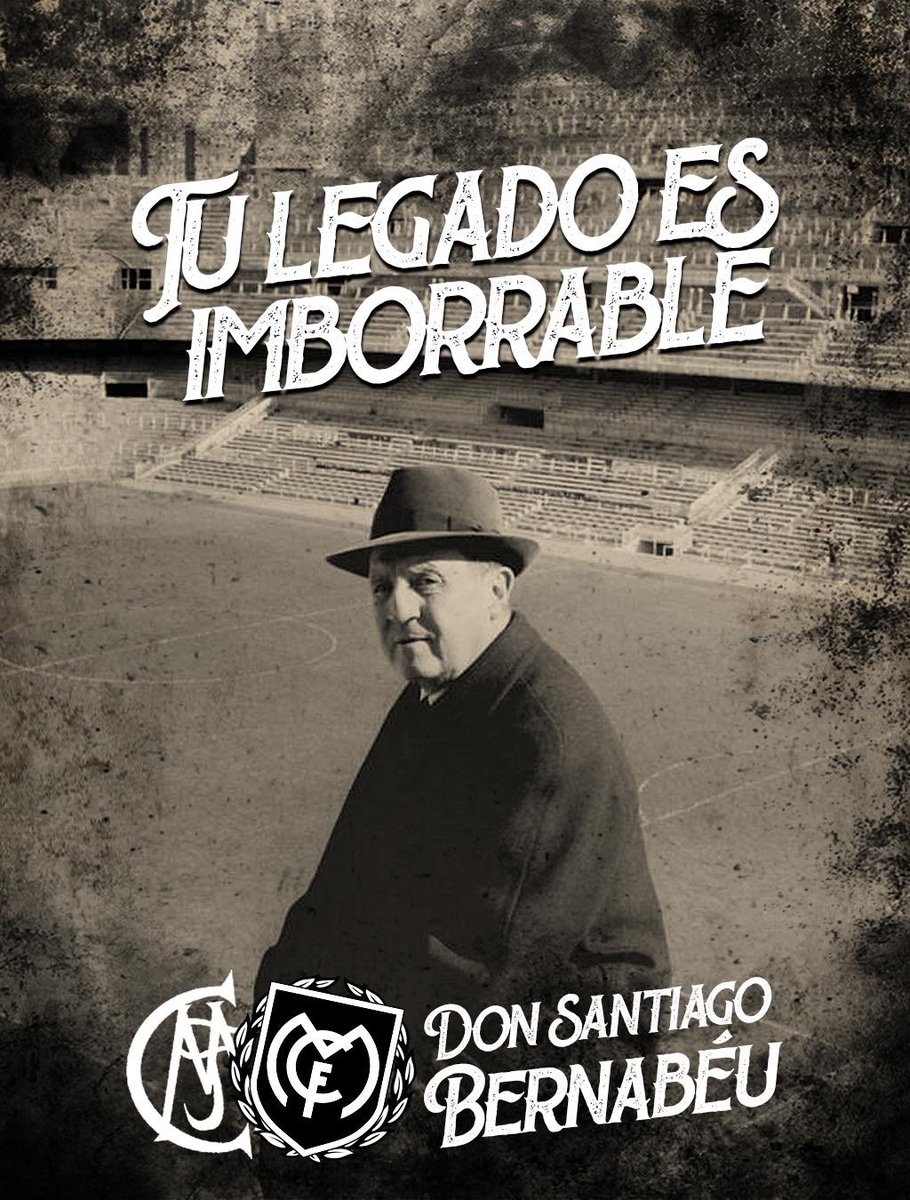 Santiago Bernabéu de Yeste, 2/6/1978 - 2/6/2025.

Tu legado es imborrable