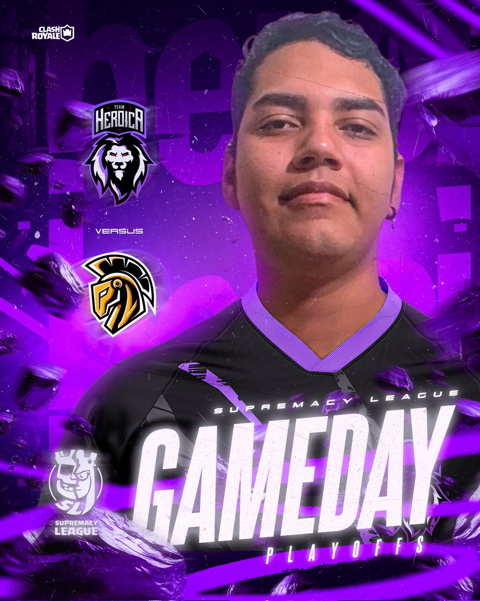 Team Heroica (@heroica_team) on Twitter photo 🟣 #CR - MATCH DAY ⚪
La manada está lista para esta guerra donde solo uno pasara a la siguiente ronda. 🦁💜
🏆 <a href="/CR_Supremacy/">Supremacy League</a>
🔹️ Play Offs
🆚 <a href="/Oddyssey_offcl/">Oddyssey🏛️</a>
⏰ 14:00 PM 🇵🇪 13:00 PM 🇲🇽
📺 Twitch.tv/christianeln0b
🎙️ <a href="/ChristianElNob/">ChristianElNob</a> • <a href="/gp_anahiii/">gp_anahi</a>
#WeAreTHeLions 🟣 #CR - MATCH DAY ⚪
La manada está lista para esta guerra donde solo uno pasara a la siguiente ronda. 🦁💜
🏆 <a href="/CR_Supremacy/">Supremacy League</a>
🔹️ Play Offs
🆚 <a href="/Oddyssey_offcl/">Oddyssey🏛️</a>
⏰ 14:00 PM 🇵🇪 13:00 PM 🇲🇽
📺 Twitch.tv/christianeln0b
🎙️ <a href="/ChristianElNob/">ChristianElNob</a> • <a href="/gp_anahiii/">gp_anahi</a>
#WeAreTHeLions