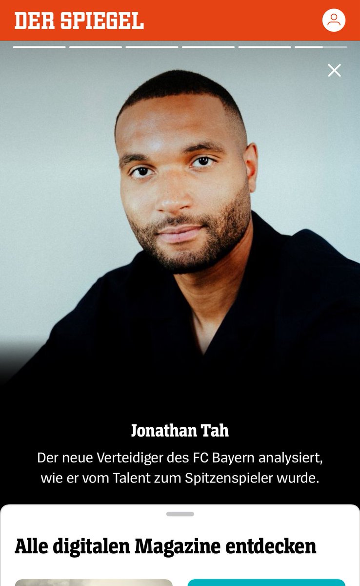 Der Weg des Nationalspielers und neuen Bayern-Abwehrchefs Jonathan #Tah in die internationale Spitze war lang. Ein durchgestochener Vertrag, Erpressung, die Krise nach dem WM-Aus - in den letzten Monaten konnte ich mehrmals mit ihm darüber reden. Zum Text:
spiegel.de/sport/jonathan…