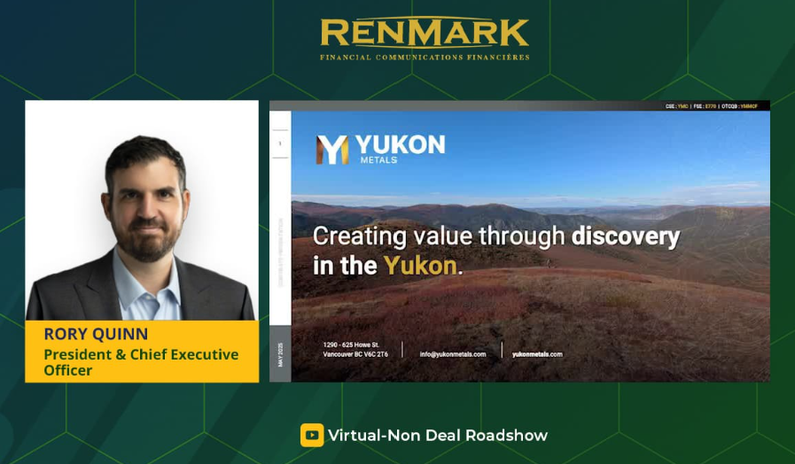 Did you miss our live roadshow? Catch the replay below 👇🏾

Full presentation 🔗 rb.gy/wob59j

Hear from Rory Quinn, President, CEO &amp; Director, as he shares the latest with investors on why this summer’s fully funded drill program marks an exciting new chapter for Yukon
