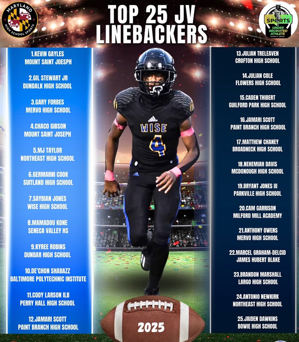 number 1 top jv linebacker #AGTG