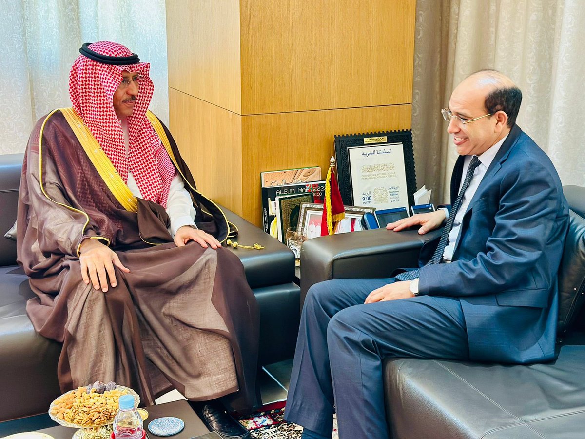قام سفير خادم الحرمين الشريفين لدى المملكة المغربية سعادة الدكتور سامي الصالح <a href="/SAMIOALSALEH/">سامي الصالح</a> يوم الاثنين 2 يونيو 2025م بزيارة إلى معالي الدكتور هشام بلاوي الوكيل العام للملك لدى محكمة النقض رئيس النيابة العامة حيث هنأه على تعيينه من قبل جلالة الملك محمد السادس نصره الله. وتطرق