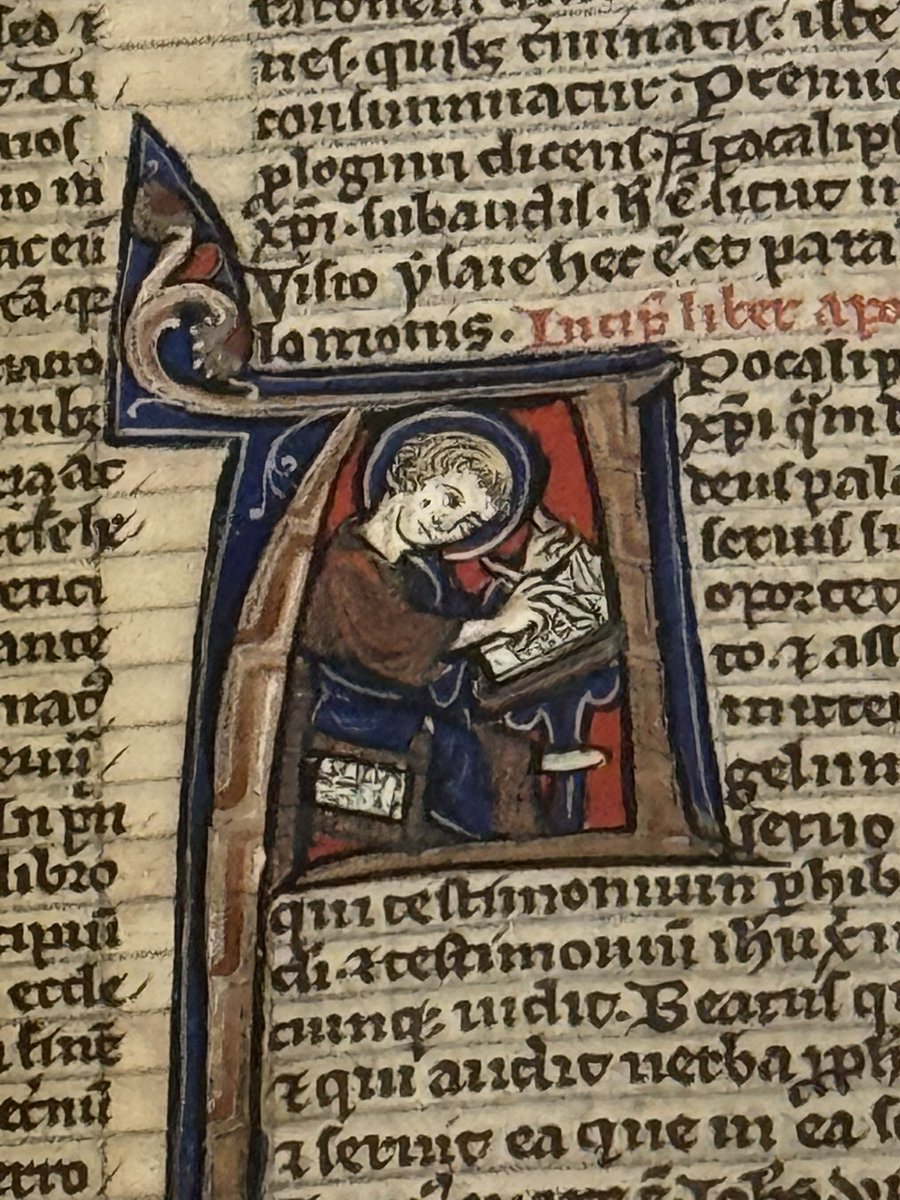 Tom Holland (@holland_tom) on Twitter photo <a href="/SalisburyCath/">Salisbury Cathedral</a> A Bible illustrated by the Sarum Master in the 1240s (bought for <a href="/SalisburyCath/">Salisbury Cathedral</a> by Friends of the Nation’s Libraires last year).
It sits in one of the few functioning cathedral libraries to have been built as a library. <a href="/SalisburyCath/">Salisbury Cathedral</a> A Bible illustrated by the Sarum Master in the 1240s (bought for <a href="/SalisburyCath/">Salisbury Cathedral</a> by Friends of the Nation’s Libraires last year).
It sits in one of the few functioning cathedral libraries to have been built as a library.
