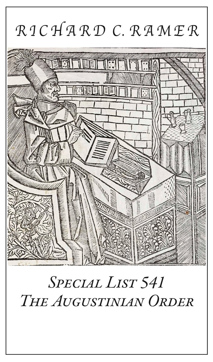 Today we released our Special List 541: The Augustinian Order
It has 16 items, and is fully illustrated in color!
Check it out here:
livroraro.com/SL541.pdf
Or as a Flipbook here:
publuu.com/flip-book/6011…
#oldrarebooks #Augustinians