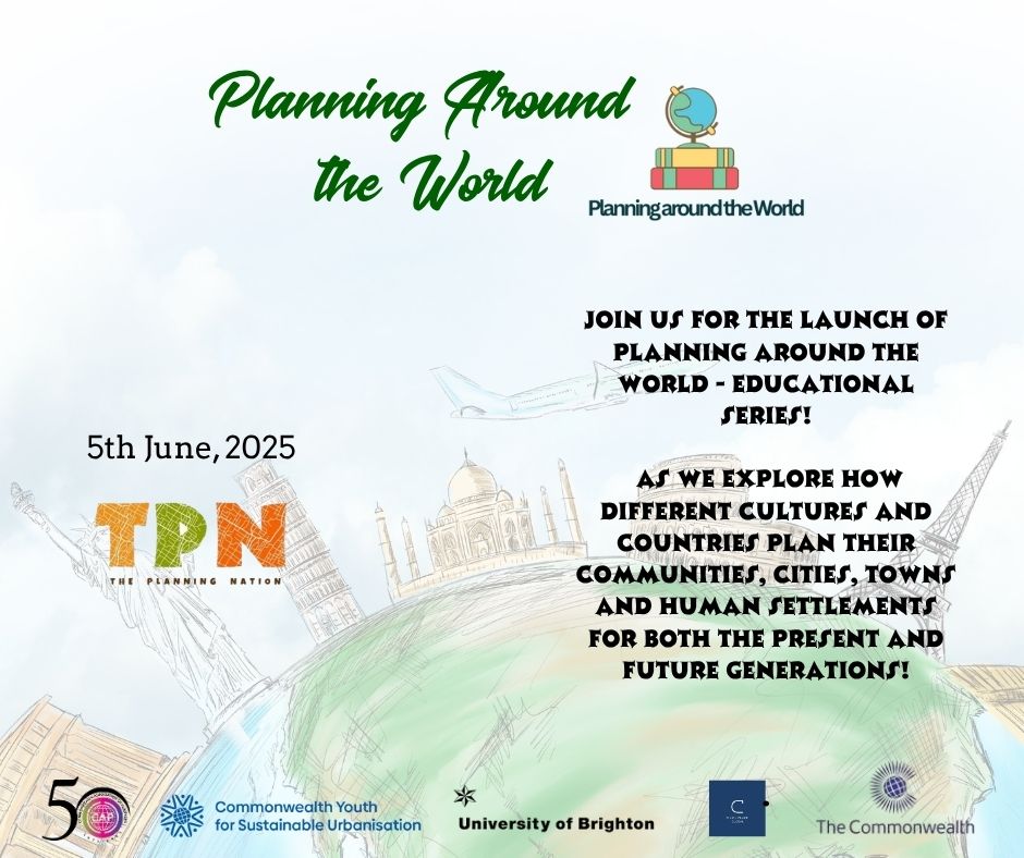 We are delighted to invite you to the launch the first Planning Educational Series on the Planning Systems around the World. Join us on this exciting journey as we explore how countries across the globe shape their communities.
  
Let's learn, connect and get inspired together!