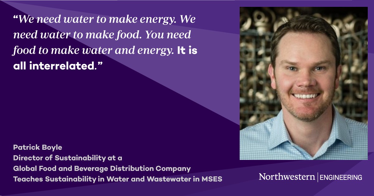 NU_MSES's tweet image. Patrick Boyle&apos;s journey to water stewardship leadership and the MSES classroom began with his son’s own care for the Earth. Through his work Boyle aims to inspire students like his own son inspired him.

Read the full story here: bit.ly/4kHdbT7
