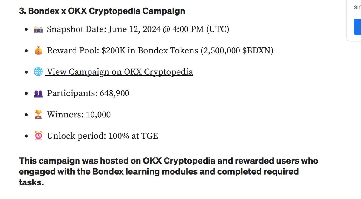 Gautamgg ๐ต (@gautamguptagg) on Twitter photo <a href="/bondexapp/">Bondex</a> Lmao, Those who are contributing on project get nothing on TGE
But those who just did OKX wallet task before couple of months getting Token On TGE
Wf* <a href="/bondexapp/">Bondex</a> Lmao, Those who are contributing on project get nothing on TGE
But those who just did OKX wallet task before couple of months getting Token On TGE
Wf*