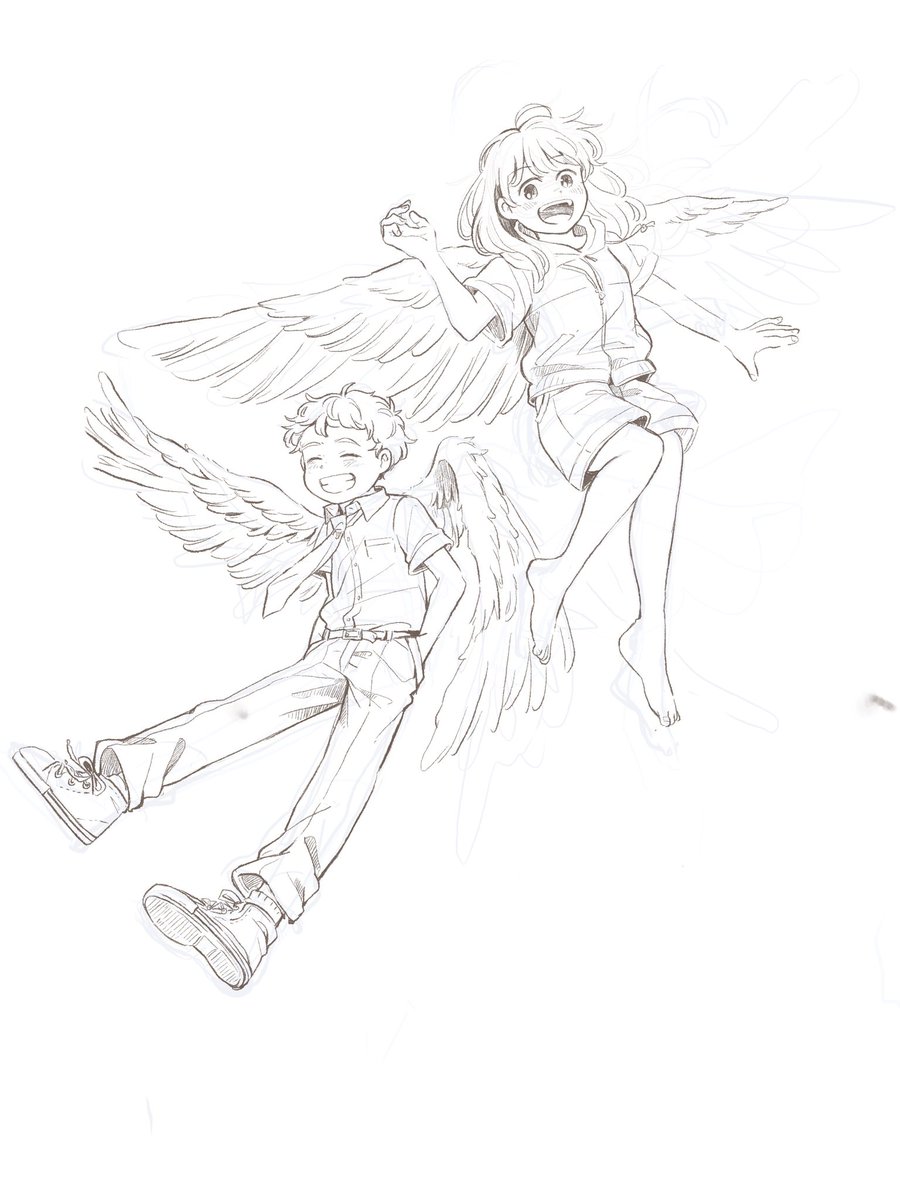 線画で満足しがち