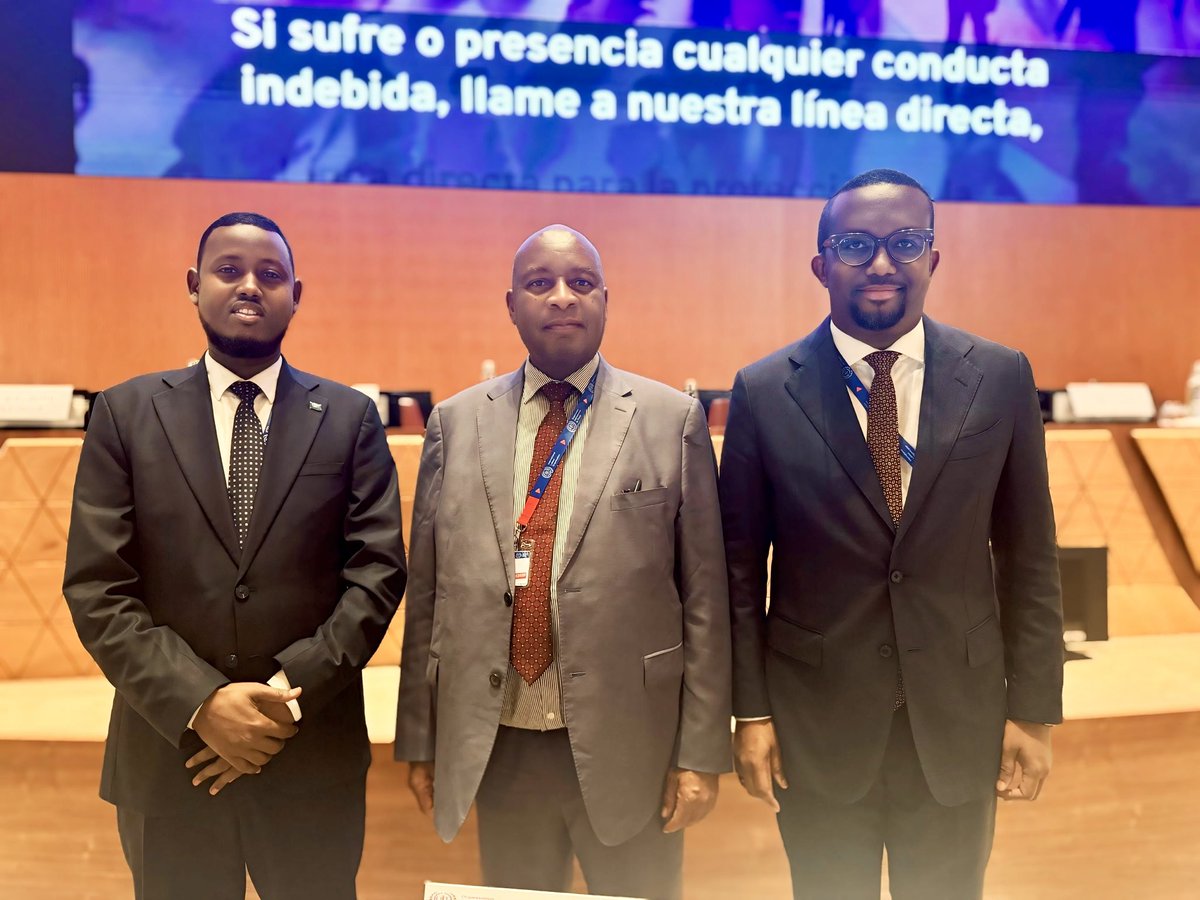 Omar Faruk Osman (@omarfarukosman) on Twitter photo Somalia’s country delegation, led by the Minister of Labour and Social Affairs, Yusuf Mohamed Adan, is attending the 113th session of the International Labour Conference, which started this morning and is organised by the <a href="/ilo/">International Labour Organization</a>. #ILC2025
As trade unions under the ambit of the Somalia’s country delegation, led by the Minister of Labour and Social Affairs, Yusuf Mohamed Adan, is attending the 113th session of the International Labour Conference, which started this morning and is organised by the <a href="/ilo/">International Labour Organization</a>. #ILC2025
As trade unions under the ambit of the
