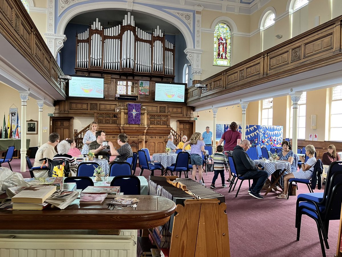 bev_fairtrade's tweet photo. Thank you to everyone who came to our #BigBrew event on Saturday at Toll Gavel Church. From the money raised we are able to donate £300 to #TransformTrade 
#Fairtrade #Beverley https://t.co/55SpNZsAW6