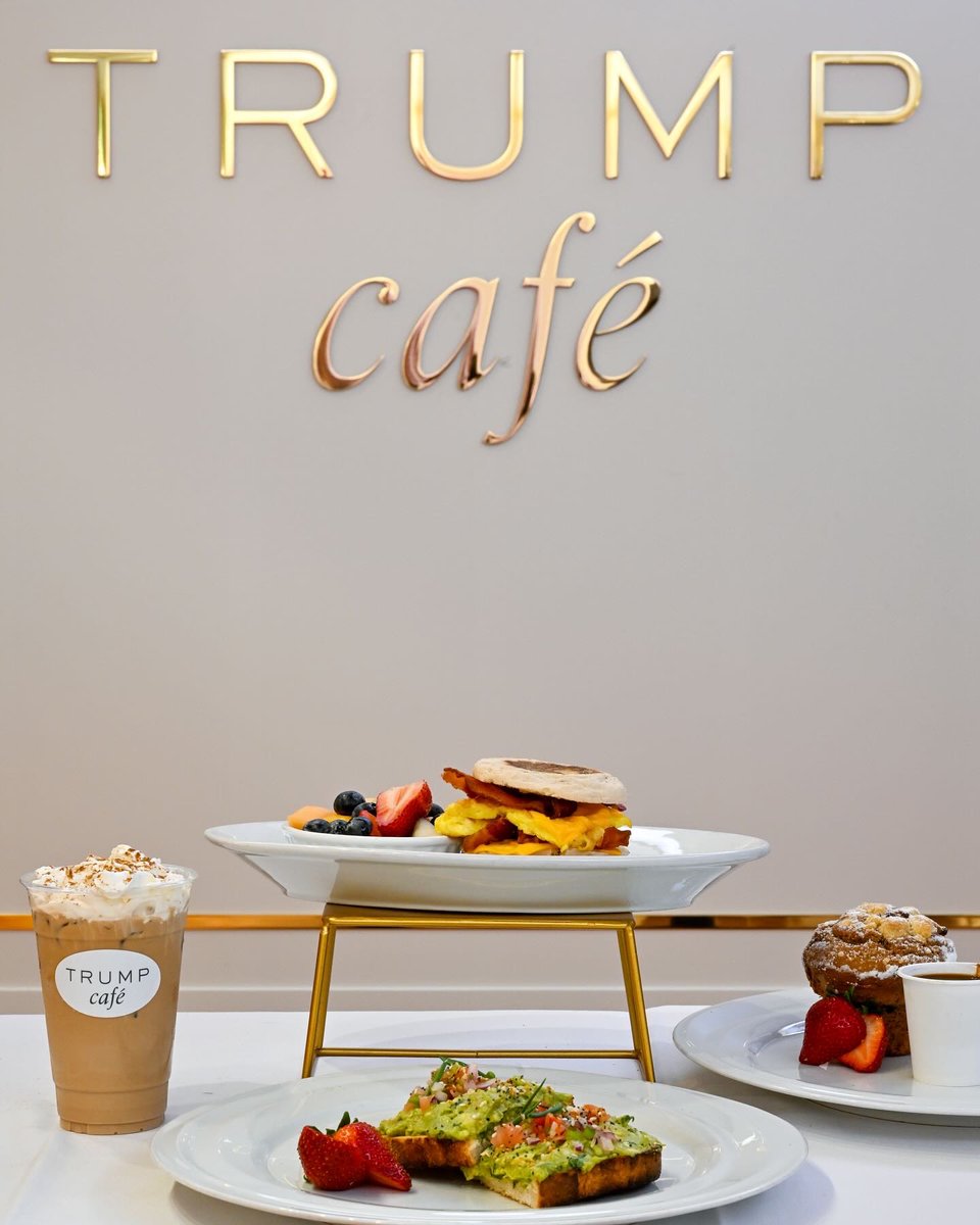 The Trump Organization (@trump) on Twitter photo Bold flavors and classic favorites, served with signature Trump luxury. Discover breakfast and lunch at Trump Café—an elevated dining experience nestled in the iconic <a href="/TrumpTower/">Trump Tower New York</a>. Bold flavors and classic favorites, served with signature Trump luxury. Discover breakfast and lunch at Trump Café—an elevated dining experience nestled in the iconic <a href="/TrumpTower/">Trump Tower New York</a>.