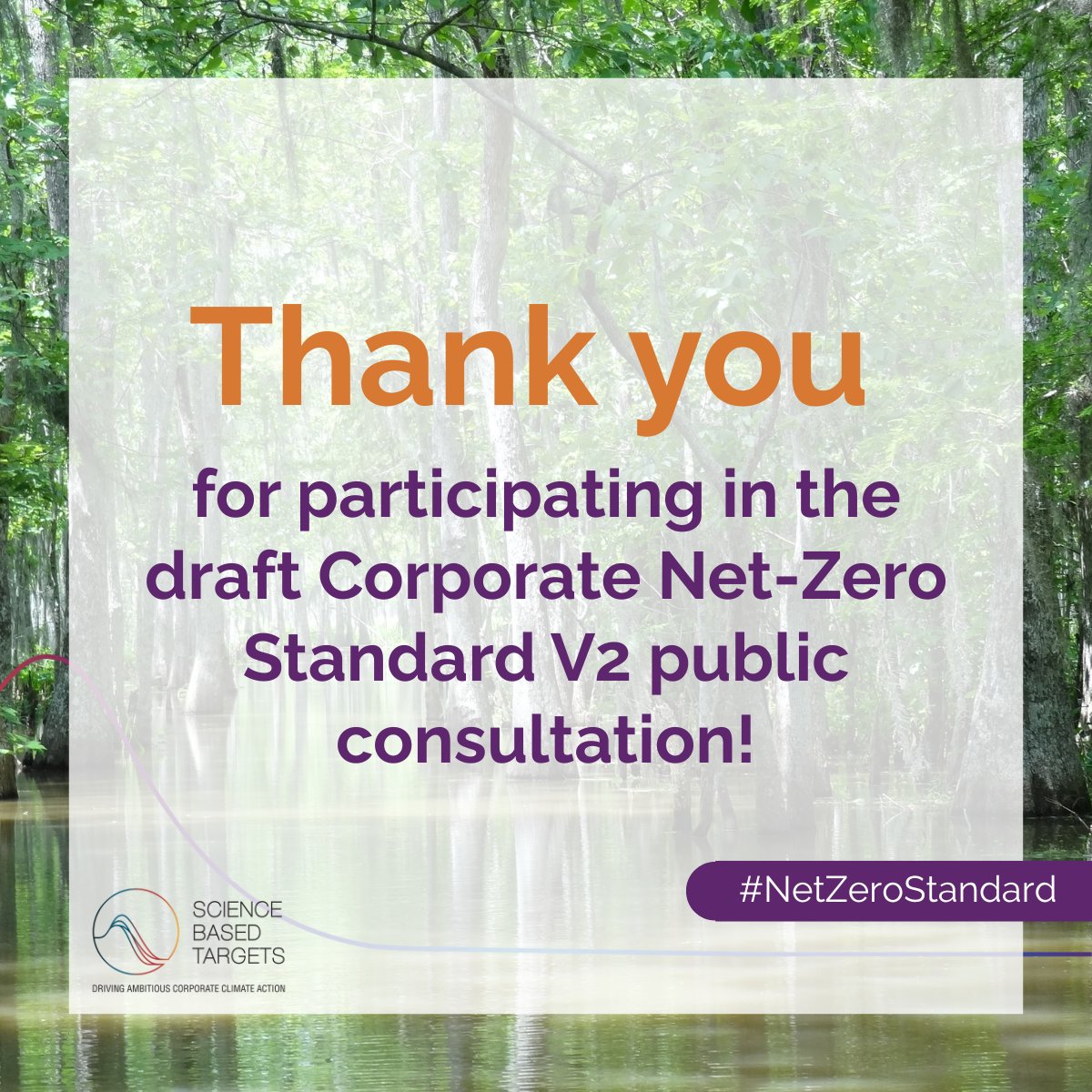 That’s a wrap!

Thank you to the more than 850 stakeholders who contributed to the draft Corporate Net-Zero Standard V2 public consultation.

With the public consultation closed, we will review all the feedback received and use it to help develop the next draft of the standard.
