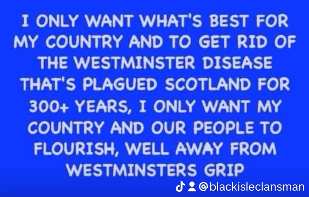 There was a time

Scot’s really believed we were partners in a ‘union’

That’s why they voted unionist political parties,

Believing they would get treated equally and benefit from it,

But we got shat on yr after yr,

To the point that belief was erased.

Free Scotland 🏴󠁧󠁢󠁳󠁣󠁴󠁿✊🏼