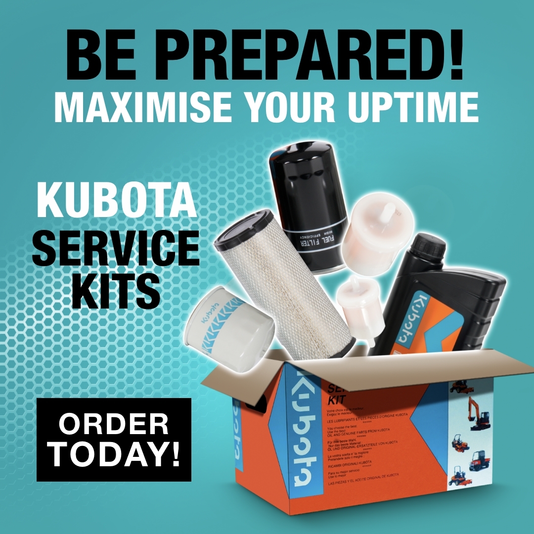 Kubota service kits are now available online and in-store!