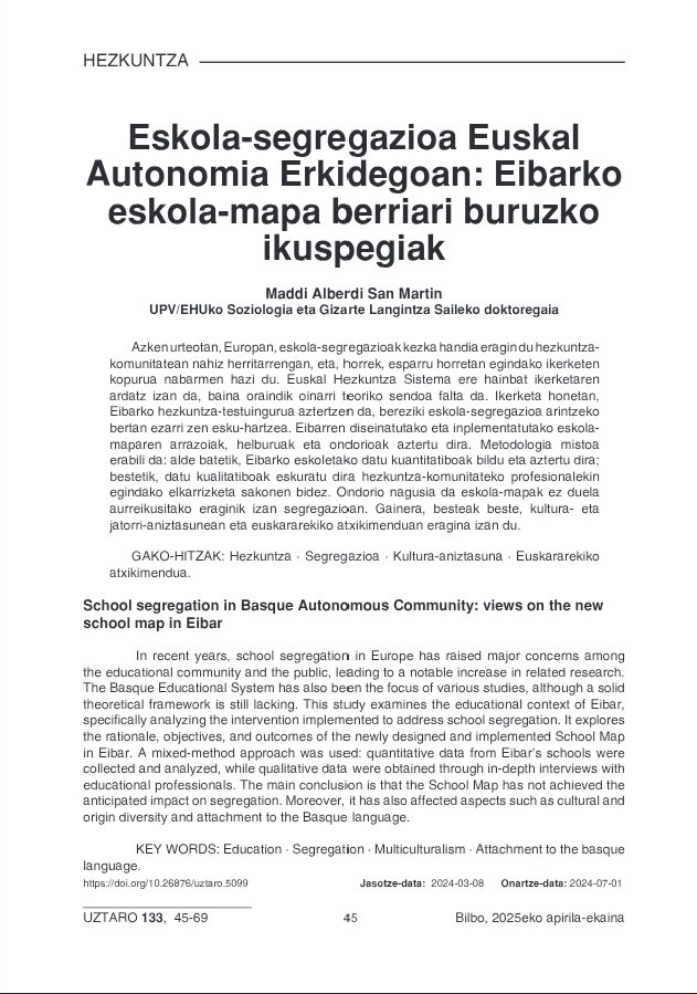 🗒️ SEH masterreko ikasle ohi Maddi Alberdik bere Master Amaierako Lanean oinarritutako artikulua argitaratu du #Uztaro (<a href="/ueu_orokorra/">UEU</a>) aldizkarian.

Zorionak, Maddi!

👇👇👇
 aldizkariak.ueu.eus/index.php/uzta…

#SEHmasterra