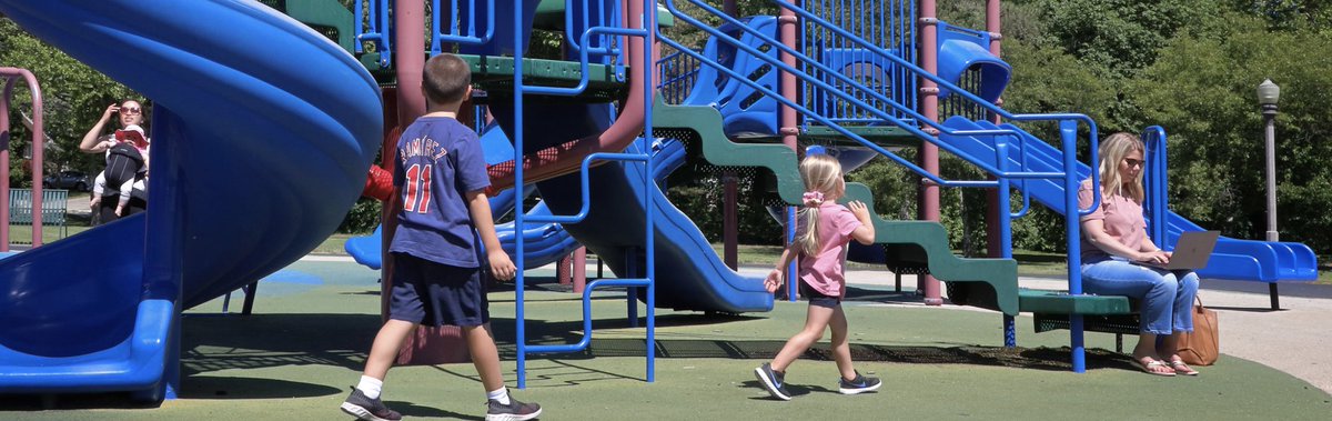 Join FairlawnGig at Croghan Park today with a ribbon cutting scheduled at 5 PM to commemorate new and improved WiFi (free) connections. The effort is part of a playground upgrade at the park. #Fairlawn