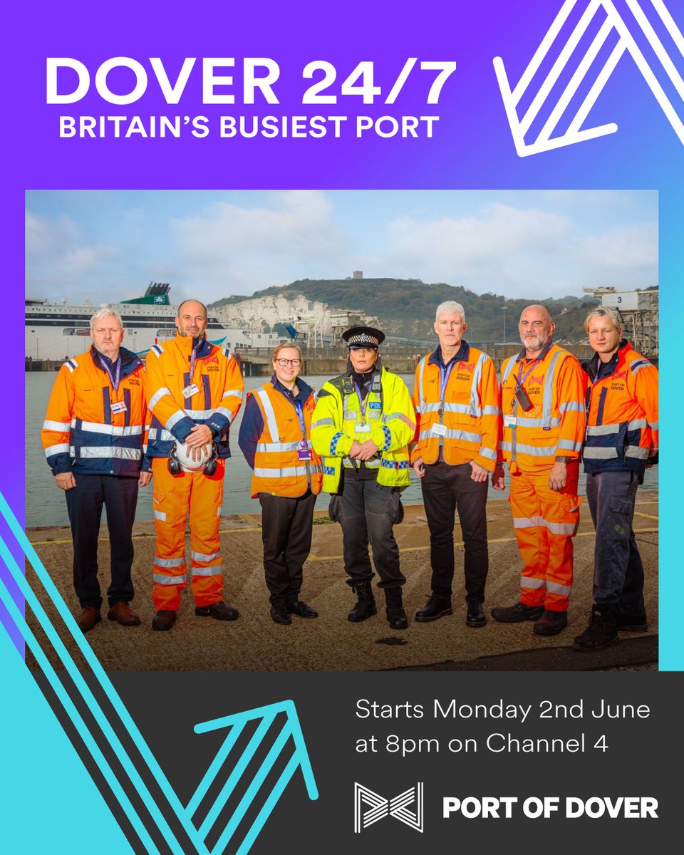 TONIGHT! Dover 24/7: Britain’s Busiest Port starts at 8PM on <a href="/Channel4/">Channel 4</a> 📺🚢