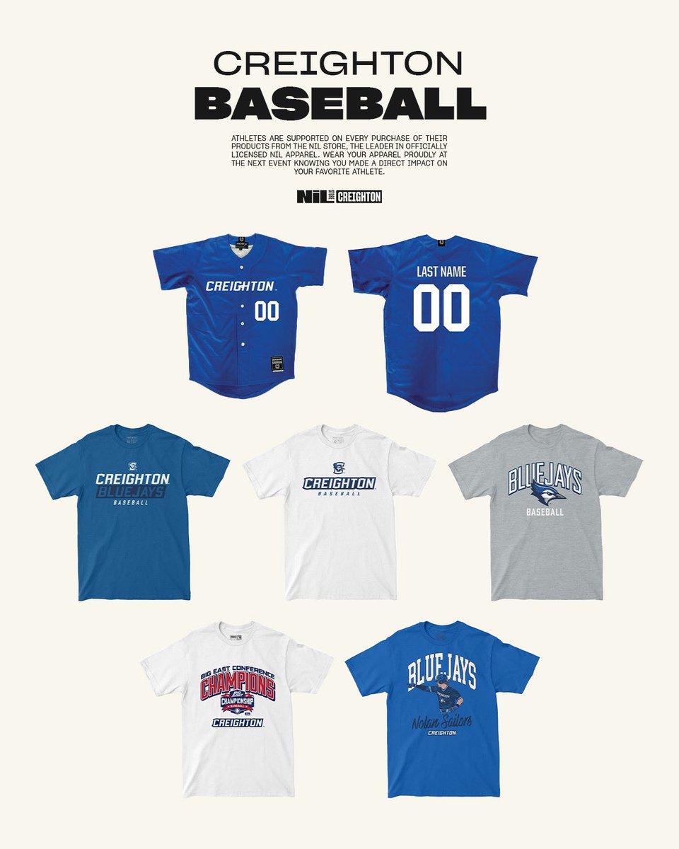 Creighton NIL Store tweet media