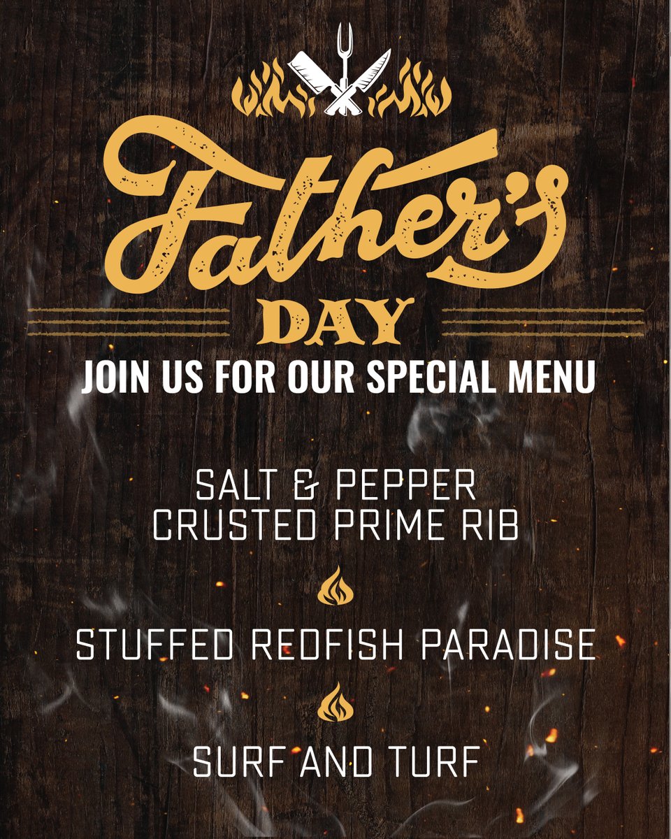 What's better than one dad joke? A whole rack of ribs for Father's Day! Bring Dad down for the best BBQ in town!

Book your reservation today: bit.ly/4jqj1Yc
#TJRibs #BatonRougeRestaurants #FathersDay #ReservationsFathersDay