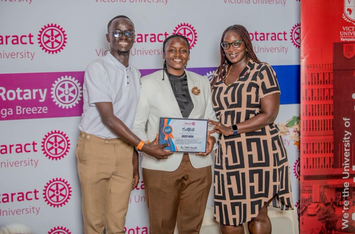 Surrounded by colleagues and friends <a href="/RotaractClubVU/">Rotaract Club Of Victoria University</a>, we honor new beginnings and shared purpose at the presidential installation of <a href="/mujungu_k/">Marvin Mujungu.k</a> 
Congratulations 🍾 and good luck 🙏🏼

#9thpresidentialinstallation.