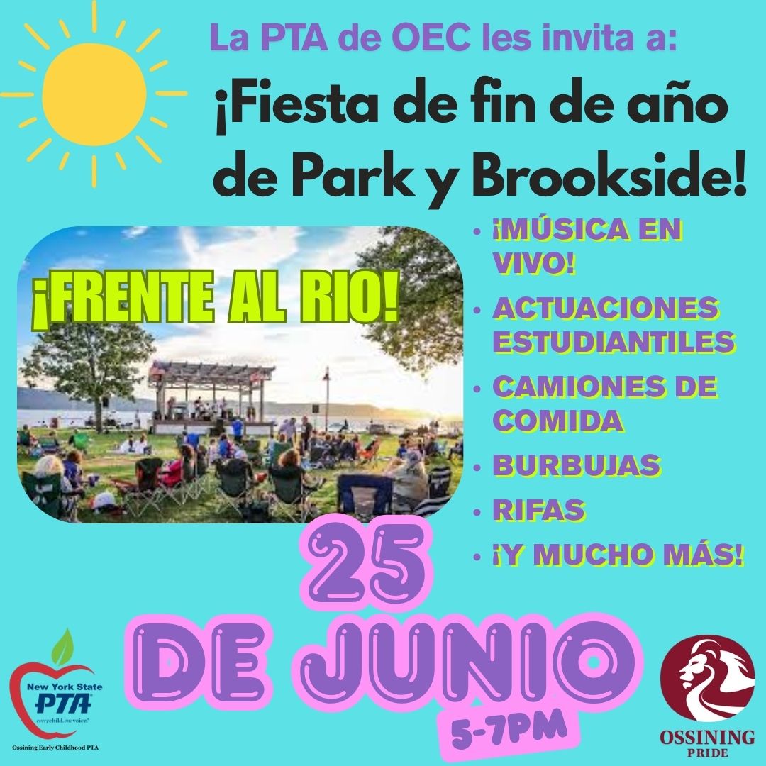 oecpta (@oec_pta) on Twitter photo Park and Brookside Families - Save the Date! June 25th from 5p-7p at the Waterfront! <a href="/OssiningSchools/">Ossining UFSD</a> <a href="/Mikeriskomusic/">Mike Risko Music</a> <a href="/WaltersHotDogs/">WaltersHotDogs</a> @wannaempanadas Park and Brookside Families - Save the Date! June 25th from 5p-7p at the Waterfront! <a href="/OssiningSchools/">Ossining UFSD</a> <a href="/Mikeriskomusic/">Mike Risko Music</a> <a href="/WaltersHotDogs/">WaltersHotDogs</a> @wannaempanadas