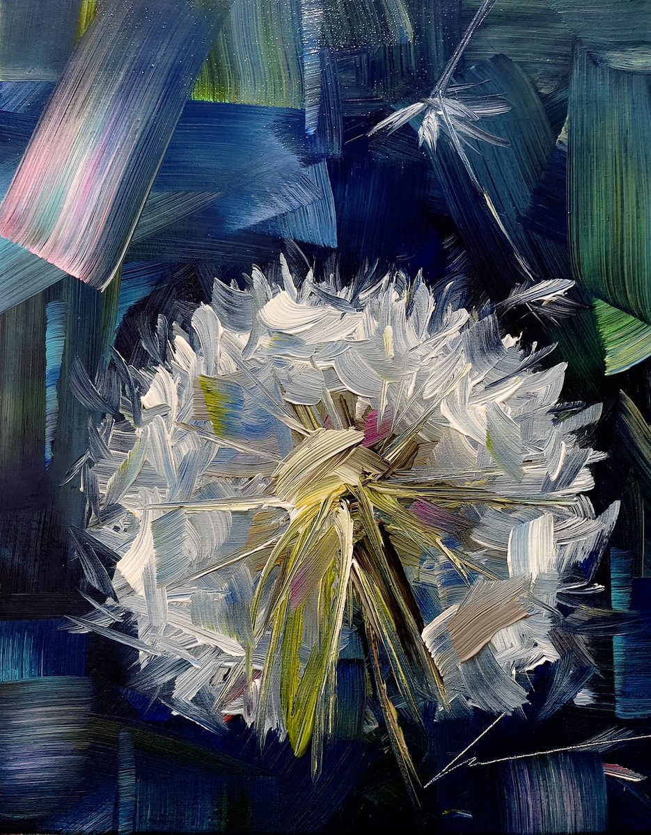 My dandelion painting