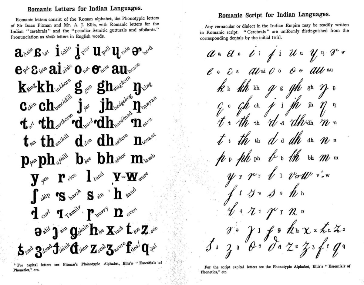 TiroTypeworks's tweet image. Following a link from @moyogo led me to this proposal from 1911 to replace all the writing systems of India with a new ‘Imperial Script’. The accompanying article now seems almost quaint in its assertions and rhetorical devices.

archive.org/details/in.ern…