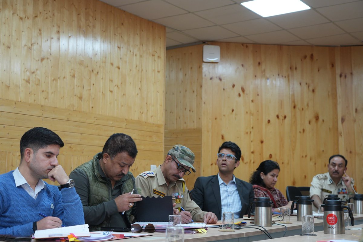 DIPR Ladakh (@dipr_ladakh) on Twitter photo The Chief Secretary, Ladakh Dr Pawan Kotwal, chaired the 6th UT-Level NCORD committee meeting virtually today to review and strategize efforts to control drug abuse in UT Ladakh.
<a href="/lg_ladakh/">Office of the Lt. Governor, Ladakh</a> <a href="/Info_Ladakh/">DIRECTORATE OF INFORMATION (LADAKH)</a> <a href="/DIPR_Kargil/">DIPR Kargil</a> <a href="/diprleh/">DIPR Leh</a> <a href="/ddnewsladakh/">DD NEWS LADAKH</a> <a href="/airnewskargil/">Radio News Kargil</a> <a href="/prasarbharti/">AIR News Leh</a> The Chief Secretary, Ladakh Dr Pawan Kotwal, chaired the 6th UT-Level NCORD committee meeting virtually today to review and strategize efforts to control drug abuse in UT Ladakh.
<a href="/lg_ladakh/">Office of the Lt. Governor, Ladakh</a> <a href="/Info_Ladakh/">DIRECTORATE OF INFORMATION (LADAKH)</a> <a href="/DIPR_Kargil/">DIPR Kargil</a> <a href="/diprleh/">DIPR Leh</a> <a href="/ddnewsladakh/">DD NEWS LADAKH</a> <a href="/airnewskargil/">Radio News Kargil</a> <a href="/prasarbharti/">AIR News Leh</a>