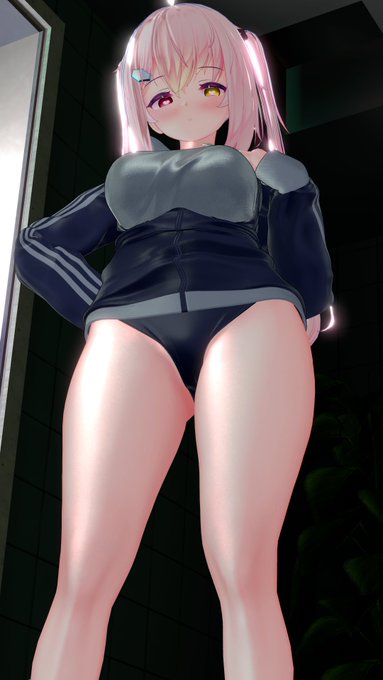 「あまり見られると恥ずかしいんだけど.......❤」 