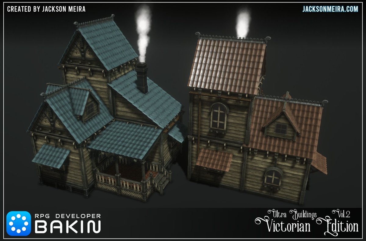 #RPGBakin

Although some modular pieces are designed for specific buildings, there is nothing stopping you from trying to position them wherever you want.