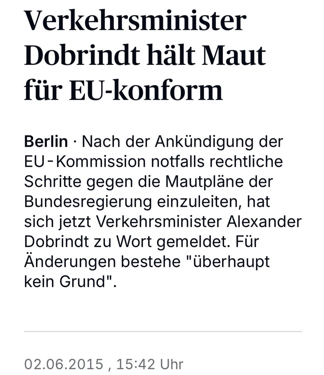 JHillje's tweet photo. Dobrindt bleibt sich treu https://t.co/YmzO7j03TZ