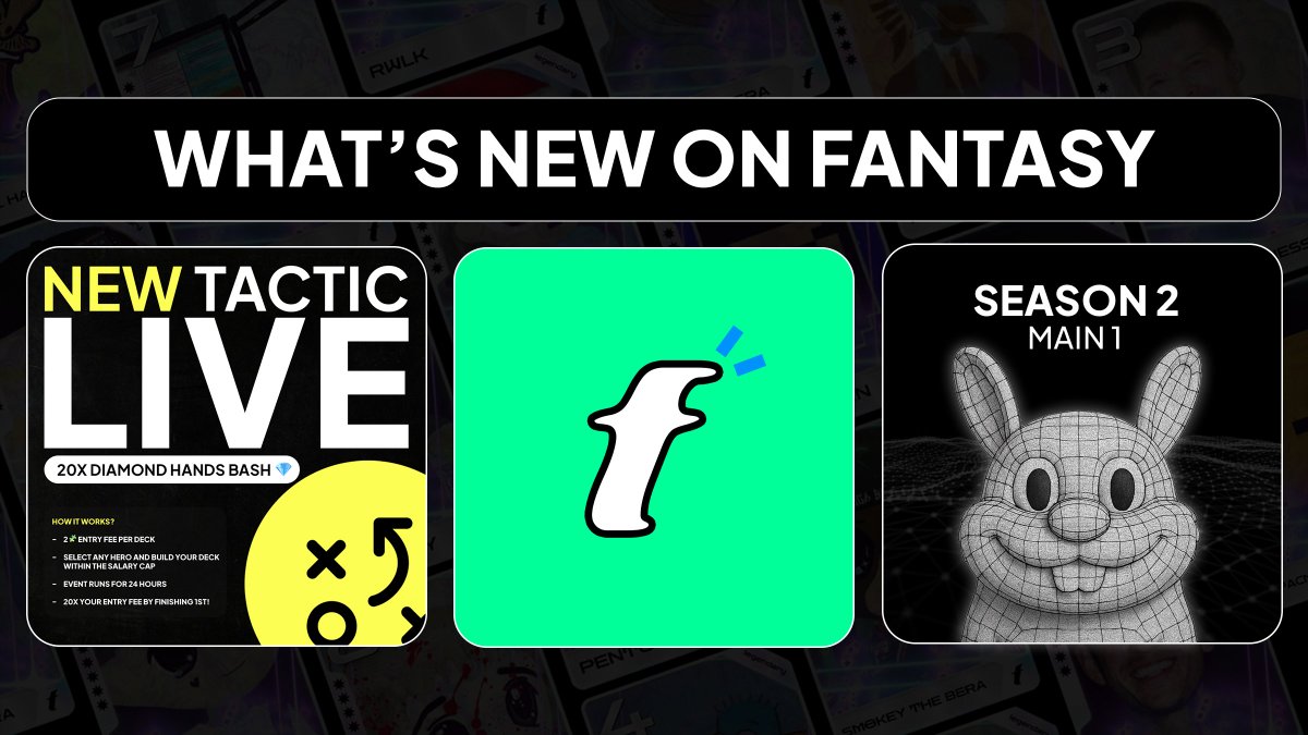 New Week. New Heroes. New Tactics. New Friends.

Season 2 kicks off with a BANG 💥

- DFS Tactics ALL WEEK, enter now! 🧩
- <a href="/stayloudio/">Loud!</a> Top LOUDEST supporters 📢
- S2 Main 1: <a href="/meganacci/">meganacci 🐰</a> WL for league winners 🐰