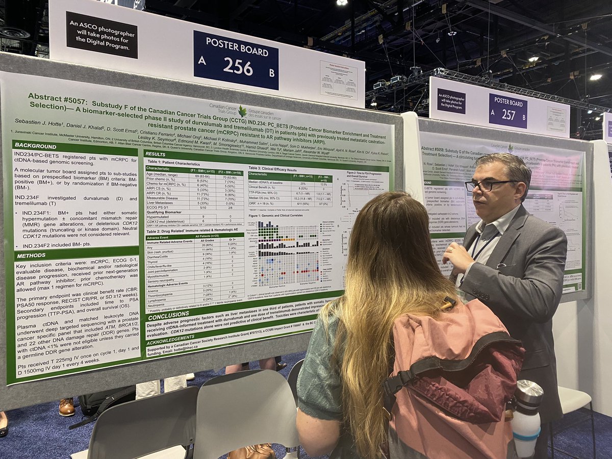 Come check out <a href="/sebastienhotte/">Sebastien Hotte</a> present substudy F (durva tremi) of the <a href="/CDNCancerTrials/">CCTG</a> PC-BETS trial for mCRPC pts who are biomarker positive or negative (based on ctDNA (<a href="/ResearchWyatt/">Alex Wyatt</a> )
