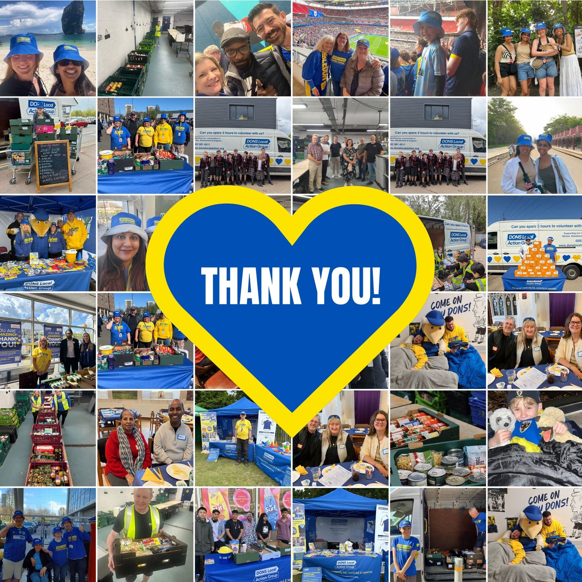 Volunteers are the heart of our organisation; without them we couldn’t do what we do. 

Thank you to each and every one of our volunteers who give up their time to support our community to keep them fed, connected and supported💛💙

#VolunteersWeek #Volunteering