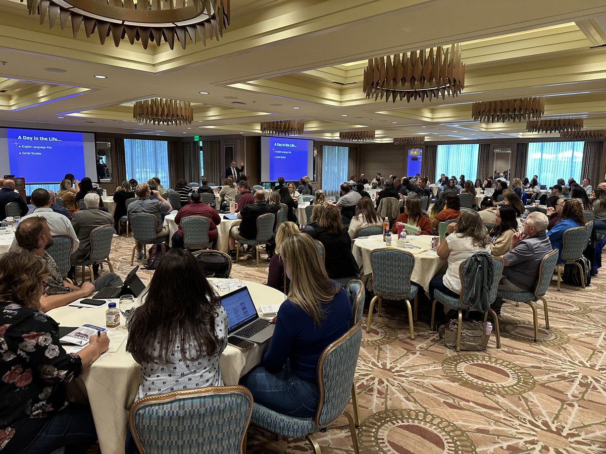 Great start to ASA’s annual Institute for Excellence with Dr Mike Schmoker’s opening keynote!