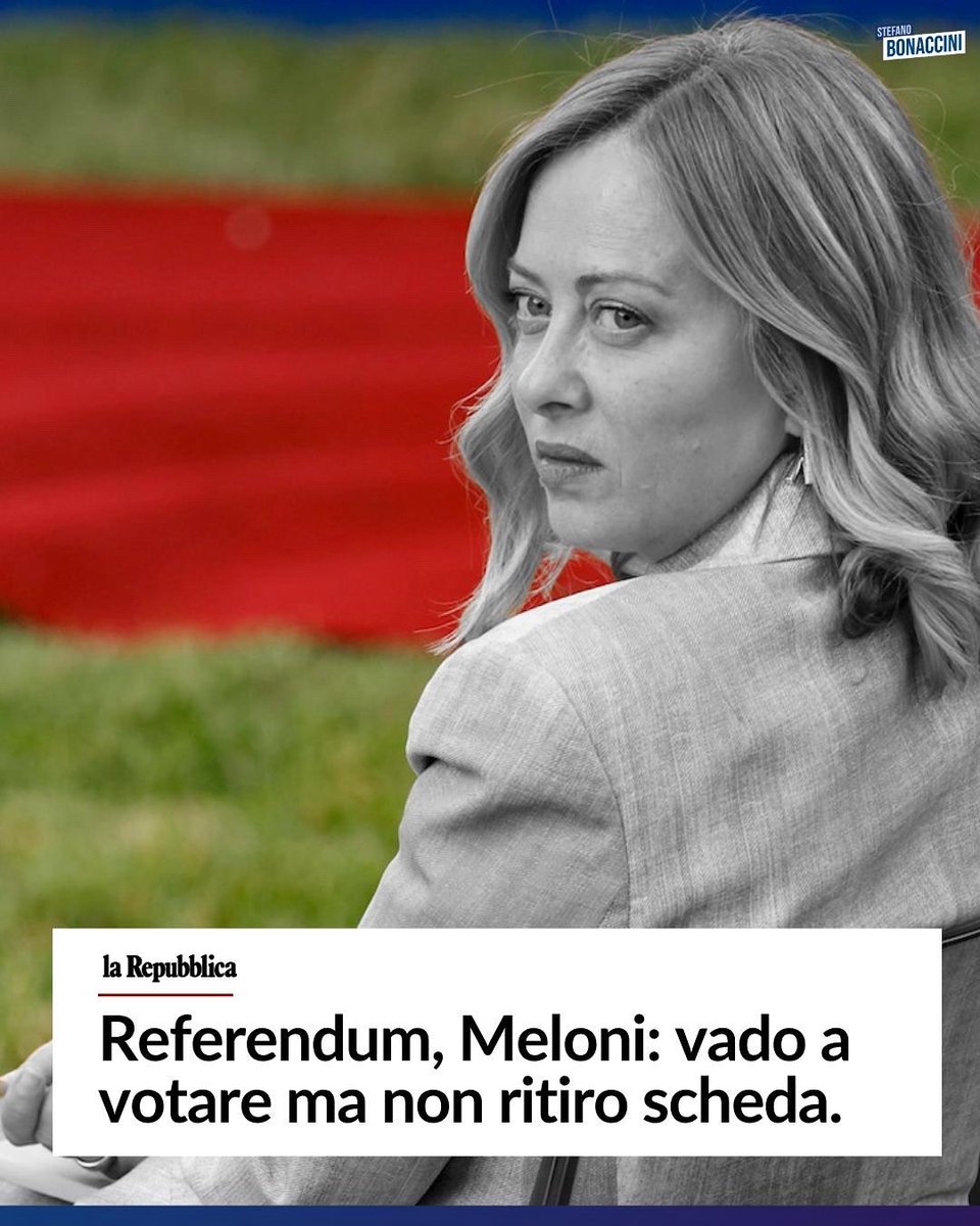 Cara presidente presentarsi al seggio per poi non ritirare le schede equivale a non partecipare al voto. 

Dunque la frase “vado a votare ma non ritiro la scheda” e’ sostanziale presa in giro. Visto che non è nemmeno astensione selettiva.
Con rispetto.