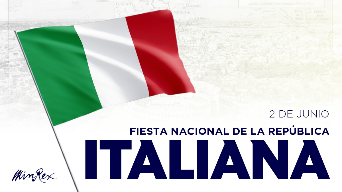 #Cuba 🇨🇺 extiende cordiales felicitaciones al pueblo y gobierno de la República Italiana 🇮🇹, en ocasión de su Fiesta Nacional.

Reiteramos la voluntad de profundizar las relaciones de amistad y cooperación entre nuestras naciones.