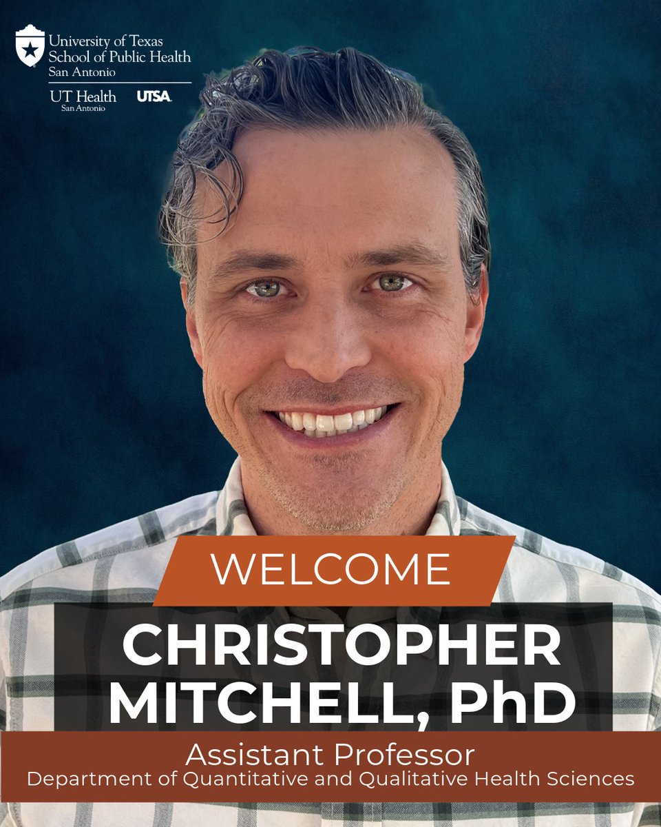 Meet Christopher Mitchell, PhD, our new Asst. Professor🎉 Mitchell is an expert in epidemiological modeling and infectious disease dynamics, and his research spans vector-borne diseases and Bayesian methods bit.ly/3HmbGeK