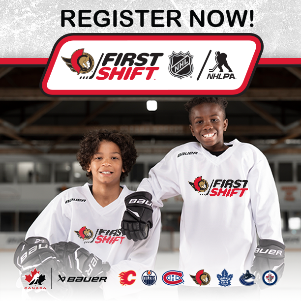 No equipment? No experience? No problem. 

For children between the ages of 6-10, the <a href="/NHL/">NHL</a>/<a href="/NHLPA/">NHLPA</a> First Shift could be the hockey program for you! 

To learn more, visit firstshift.ca

#FirstShiftHockey