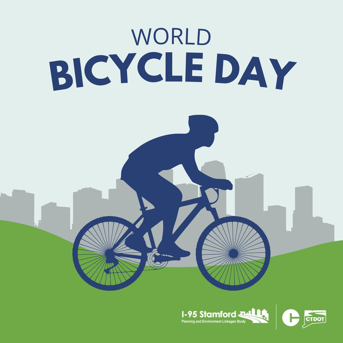 Happy World Bicycle Day! Biking is a great way to get around Stamford. The I-95 Stamford PEL Study is looking at ways to make travel safer and more connected for everyone.

Where do you like to ride your bike Stamford?

¡Feliz Día Mundial de la Bicicleta! La bicicleta es una