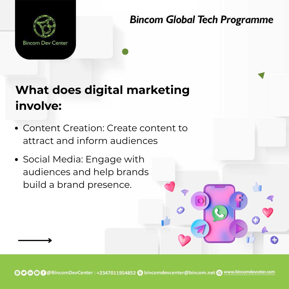 BincomDevcenter's tweet image. &amp;gt; Turn data into winning campaigns

Join the Bincom Global Tech Programme and become a Digital Marketing Pro!

Swipe to learn more &amp;amp; apply today!

#bincomglobal #techskills #digitalskills #digitalmarketing #explore #techcourse #globalopportunities #techtalent