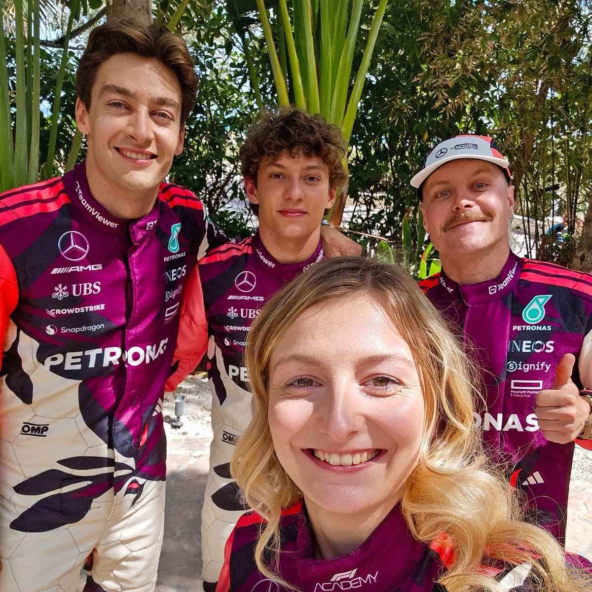 STARUSSELLS's tweet photo. Nothing better than supporting #MercedesAmgPetronasFormulaOneTeam 🏁 … except maybe #PrideMonth #Yep #ImQueer https://t.co/Vjsq3SmpdS