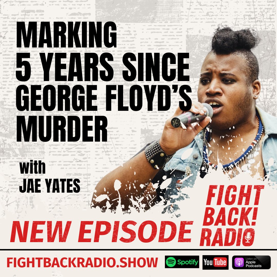 NEW! Jae Yates joins us to speak on commemorating 5 years since the murder of  George Floyd by Derek Chauvin. It's been 5 years since this moment that ignited the US on fire, and the people have not forgotten. 

Listen on Spotify &amp; Apple Podcasts! Watch on YouTube!