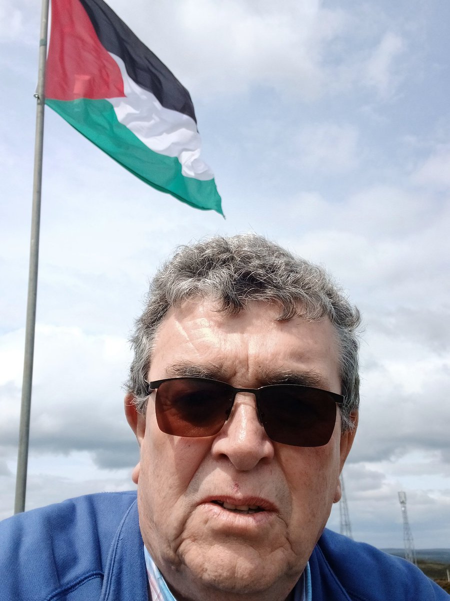 Solidarity with the people of Palestine 🇵🇸 facing genocide 
At #Carnrock