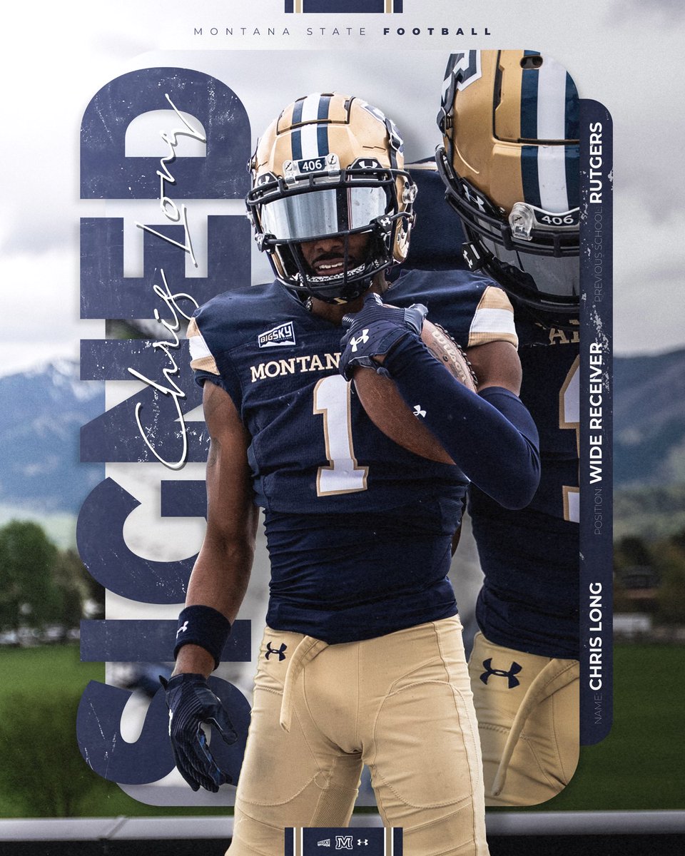 𝐒𝐈𝐆𝐍𝐄𝐃 ✍️

NJ ➡️ MT. Welcome @wakeemupchris‼️

#BobcatBuilt