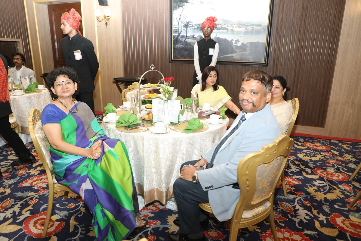 SwatiLakra_IPS's tweet image. At Rajbhawan during the felicitation function of Miss World, Ms Suchata Chuangsri (Thailand) and other winners 👸👸👸
#MissWorldThailand2025 #MissWorld2025 #MissWorldThailand