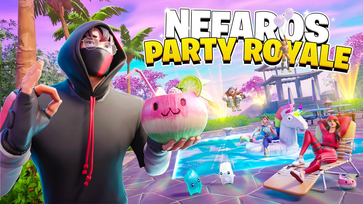Fortnite Creative Map Thumbnail ✍️

"Nefaros Party royale" 🪩

Support Is Appreciated 🥰